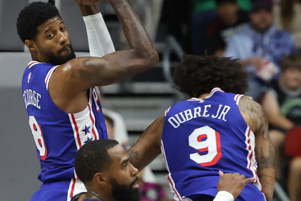 NBA: Preseason-Philadelphia 76ers at Minnesota Timberwolves