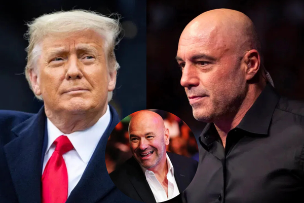 Donald Trump, Dana White, Joe Rogan