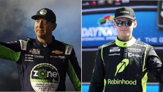 Kyle Busch and Corey Day