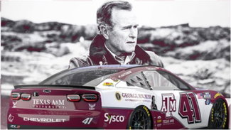 President George W Busch x NASCAR