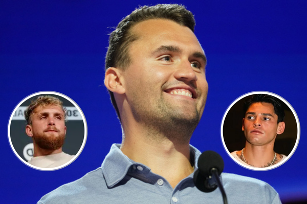 Charlie Kirk, Ryan Garcia, Jake Paul