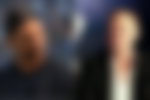 Zlatan Ibrahimovic and Alexi Lalas