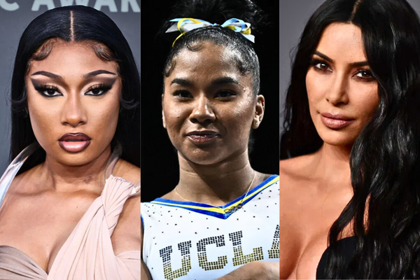 Jordan Chiles, Kim Kardashian, Megan Thee Stallion