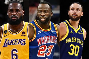 LeBron James, Draymond Green, Stephen Curry