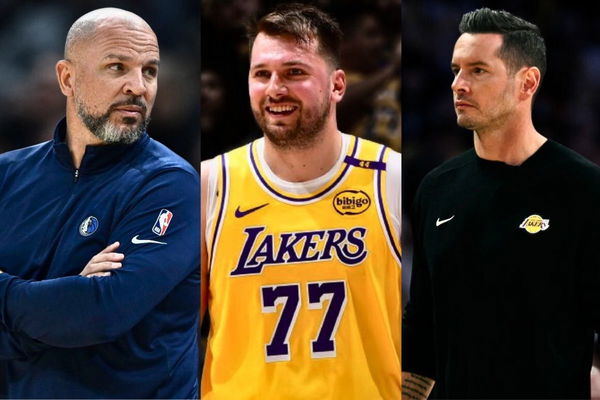 Jason Kidd, Luka Doncic, JJ Redick