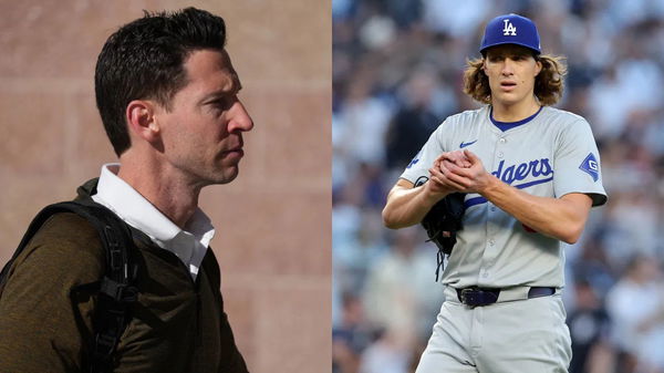 Craig Breslow and Tyler Glasnow