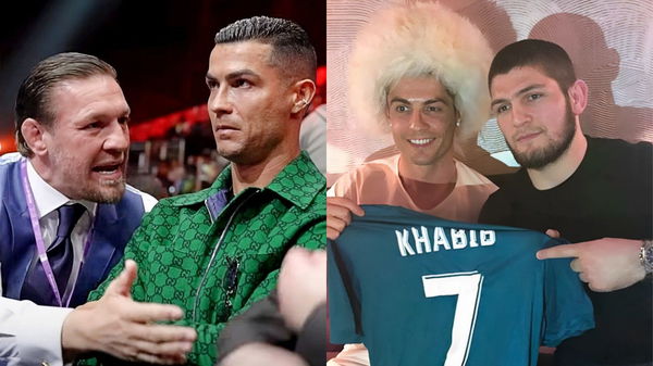 Cristiano Ronaldo Conor McGregor and Khabib nurmagomedov