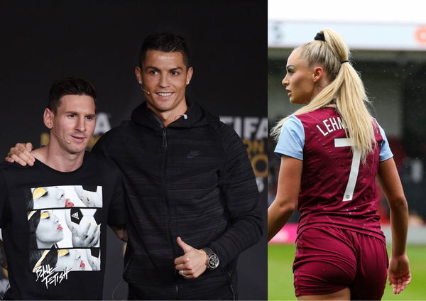 Cristiano Ronaldo Lionel Messi Alisha Lehmann