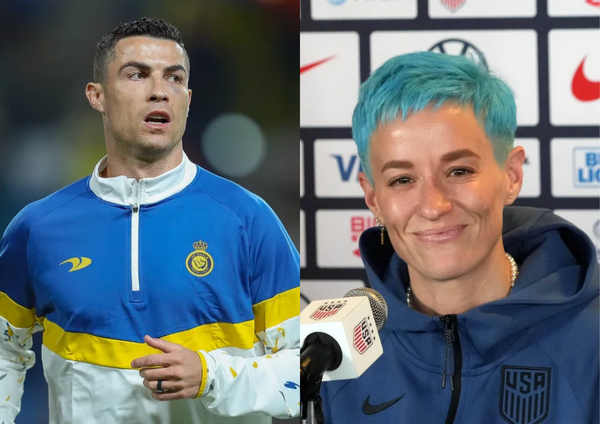 Cristiano Ronaldo Megan Rapinoe