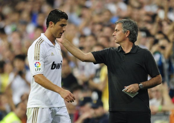 Cristiano Ronaldo and Jose Mourinho 1