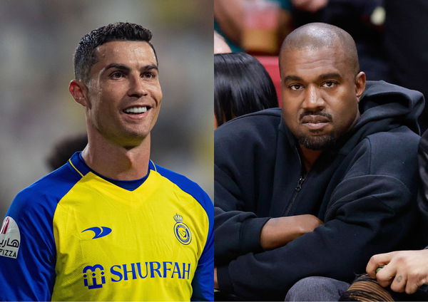 Cristiano Ronaldo and Kanye West