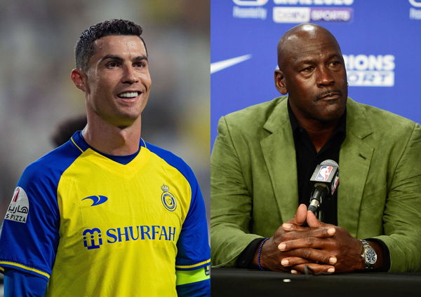 Cristiano Ronaldo and Michael Jordan