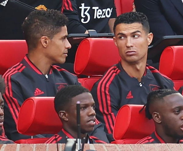 Cristiano Ronaldo and Raphael Varane