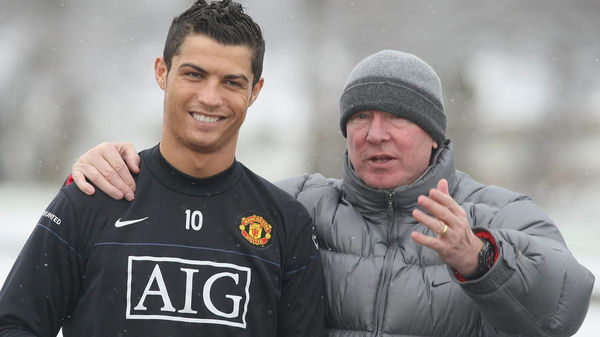 Cristiano Ronaldo and Sir Alex Ferguson