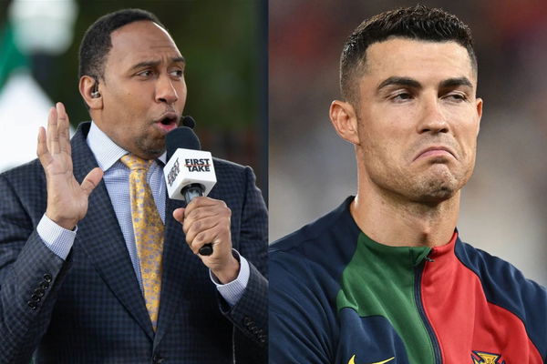 Cristiano Ronaldo and Stephen A. Smith