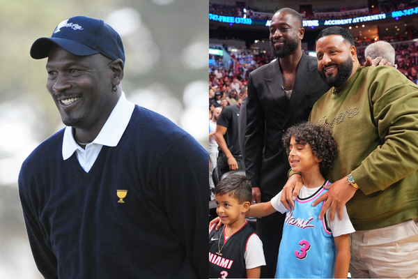 DJ Khaled Michael Jordan Dwyane Wade