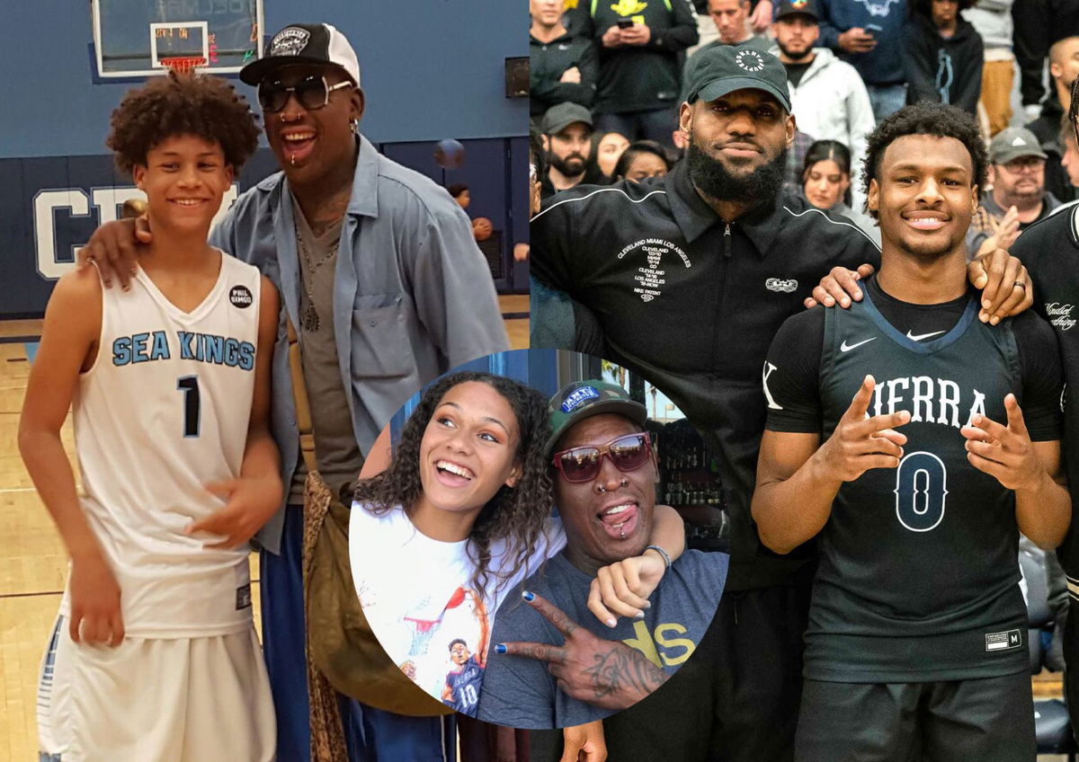 Teammate of LeBron James' Son Bronny, DJ Rodman Says Dennis