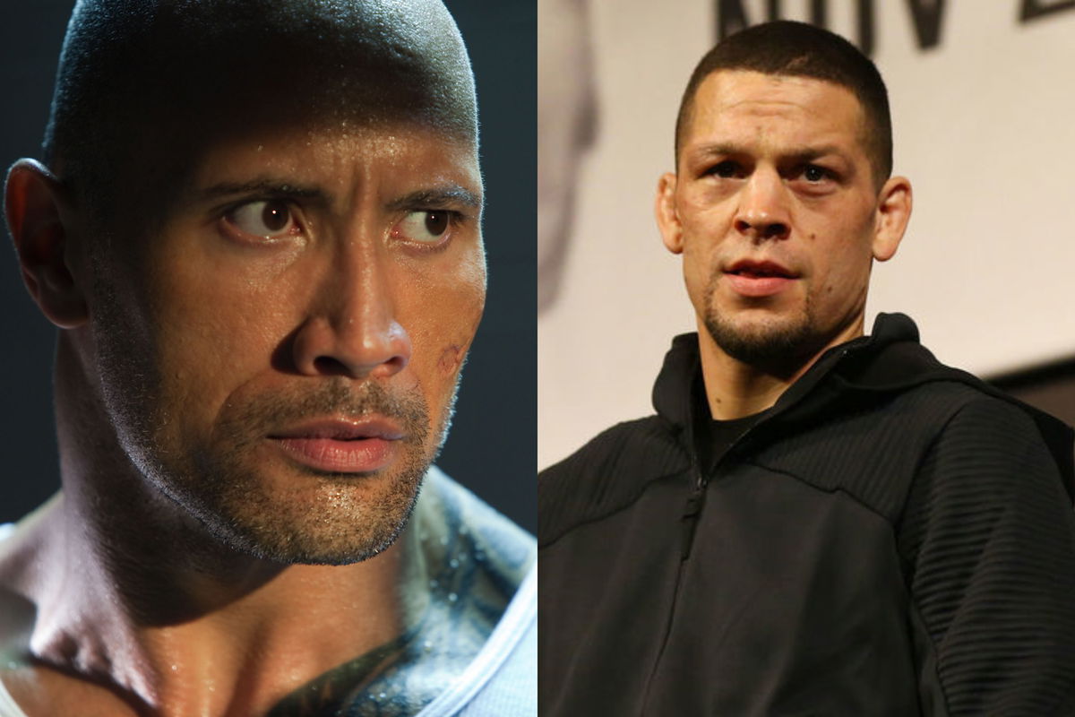 "F**g S**k" Nate Diaz Reignites Dwayne Johnson Feud After Wild UFC 279
