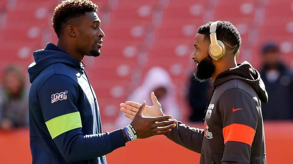 D.K. Metcalf tries recruiting Odell Beckham Jr. to Seahawks