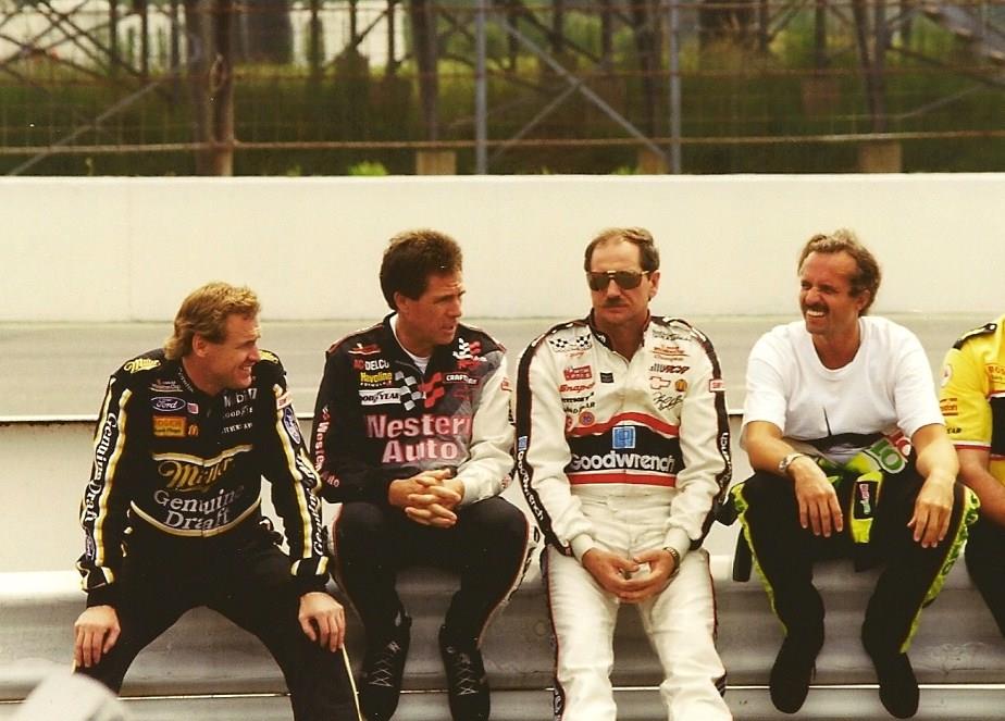 Rusty Wallace, Darrell Waltrip, Dale Earnhardt & Kyle Petty