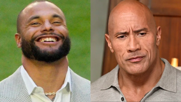 Dak Prescott &#8211; Dwayne Johnson