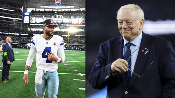 Dak Prescott and Jerry Jones