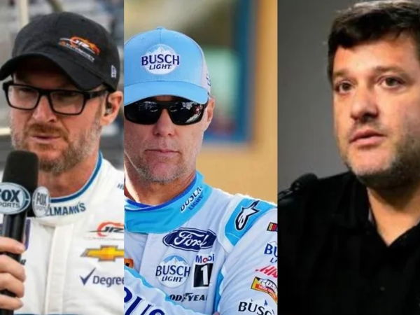 Dale Earnhardt Jr, Kevin Harvick, Tony Stewart