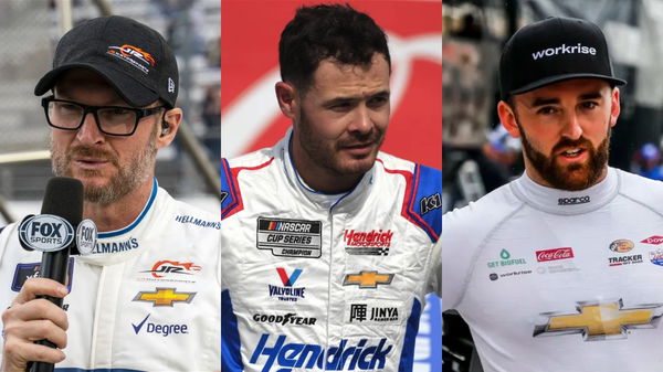 Dale Earnhardt Jr, Kyle Larson, Austin Dillon