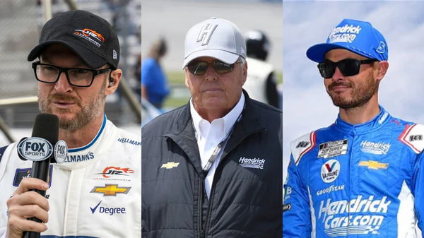 Dale Earnhardt Jr, Rick Hendrick, Kyle Larson