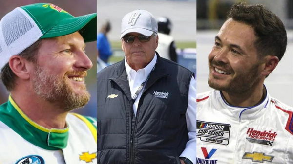 Dale Earnhardt Jr-Rick Hendrick-Kyle Larson