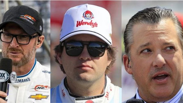 Dale Earnhardt Jr., Noah Gragson, Tony Stewart