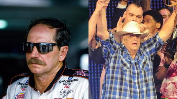 Dale Earnhardt Sr and Dusty Rhodes