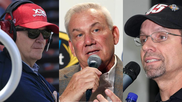 Dale Jarrett, Jeff Burton, Kyle Petty