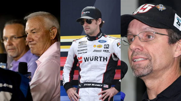 Dale Jarrett, Ryan Blaney, Kyle Petty