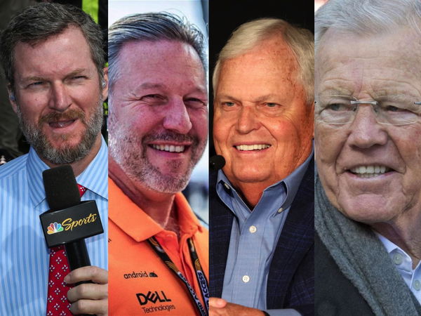 Dale Jr., Zac Brown, Rick Hendrick, Joe Gibbs