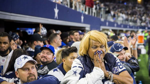 Watch: Cowboys fans go nuts running into AT&T Stadium for playoff game