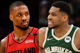 Damian Lillard and Giannis Antetokounmpo (1)