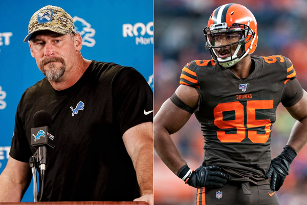 Dan Campbell myles garrett