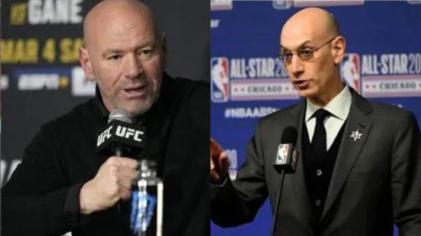 Dana White + Adam Silver