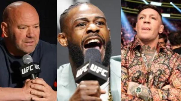 Dana White + Aljamain Sterling + Conor McGregor