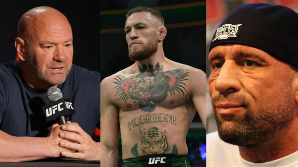 Dana White, Conor McGregor and Mark Coleman