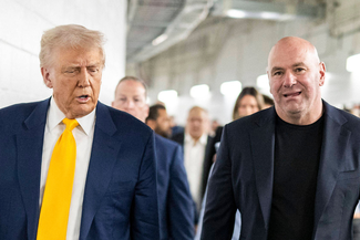 Dana White, Donald Trump