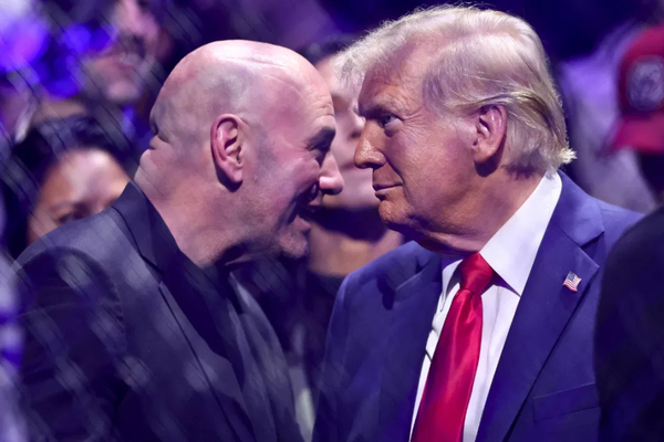 Dana White, Donald Trump