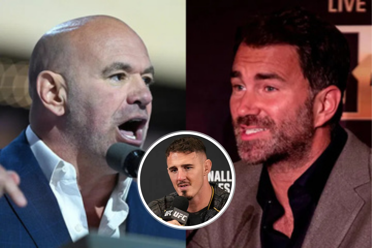 Tom Aspinall Predicts Eddie Hearn’s Fate Against Dana White After Boxing Match Callout