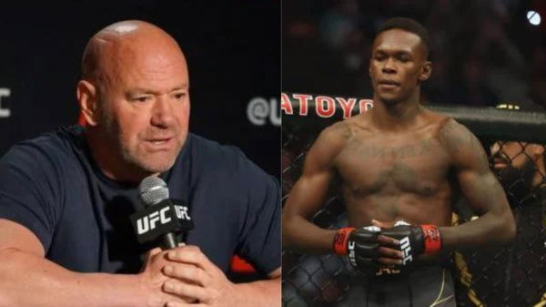 Dana White + Israel Adesanya