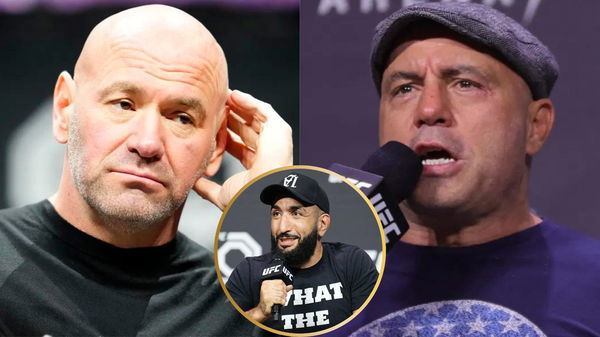 Dana White, Joe Rogan and Belal Muhammad