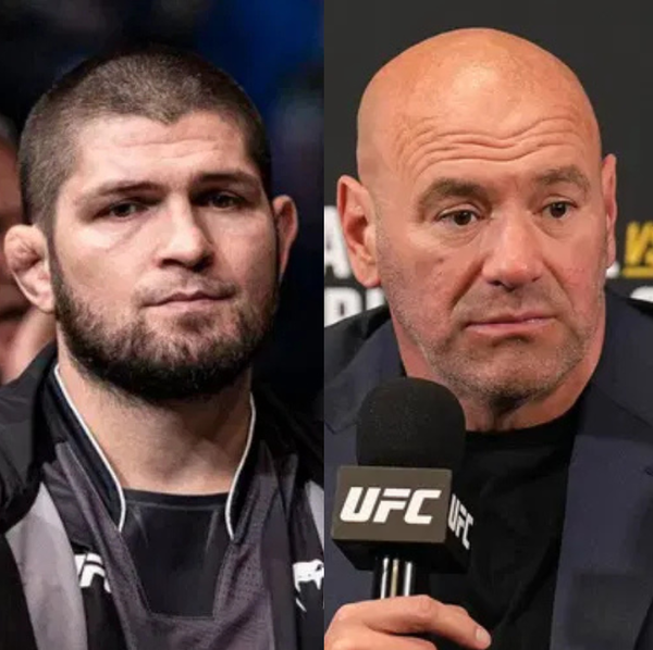 Dana White Khabib Nurmagomedov Francis Ngannou