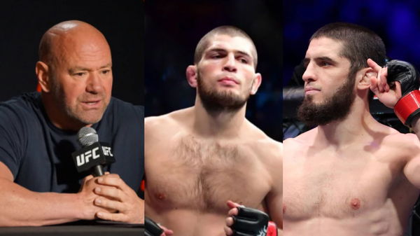 Dana White, Khabib Nurmagomedov, Islam Makhachev