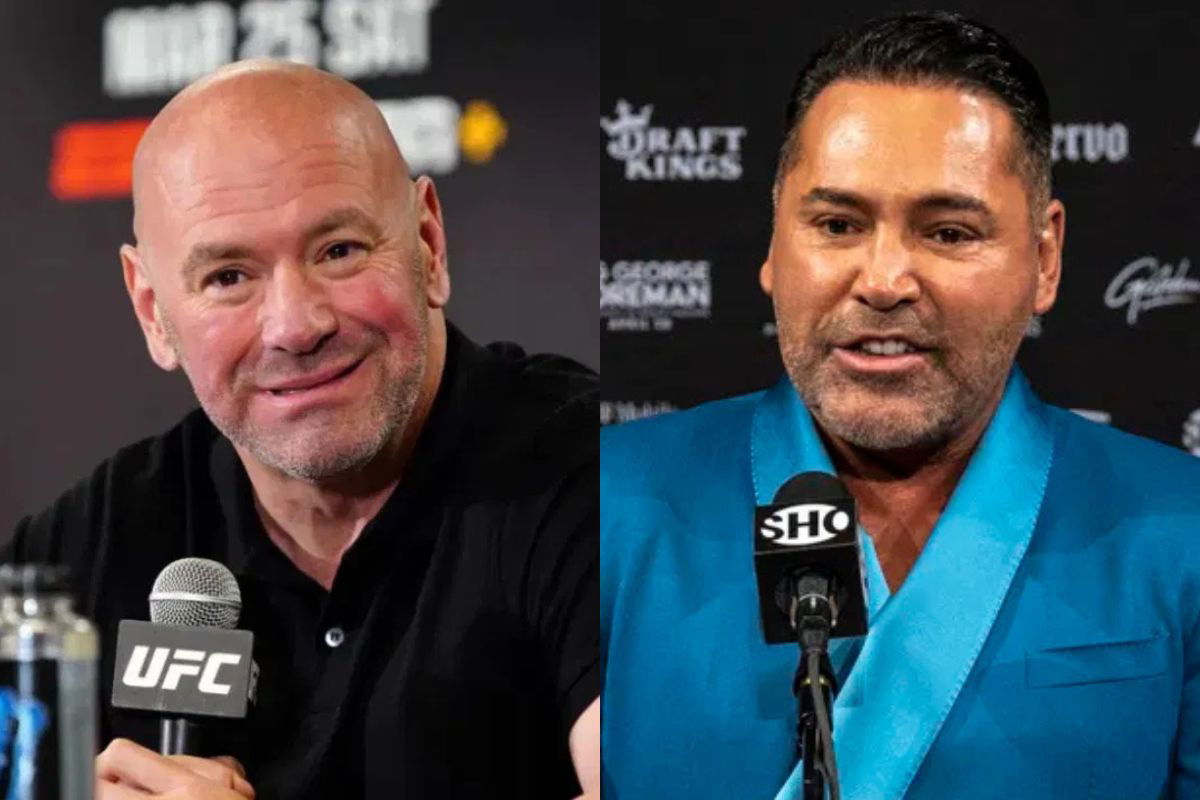 Dana White Rubs Salt in Oscar De La Hoya’s $23 Million Wound