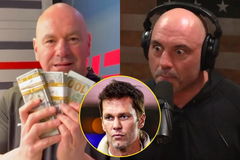 Dana White, Tom Brady, Joe Rogan